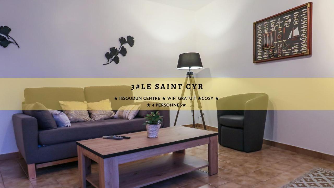 Le Saint-Cyr, Centre-Ville, Cosy, Spacieux Issoudun Eksteriør billede